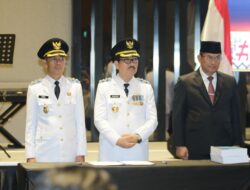 Sertijab Bupati dan  Wakil Bupati Lampung Utara di Jakarta Berlangsung Khidmad