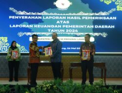 Pemkab Lampung Utara Raih Capaian WTP Atas LKPD T.A 2024