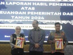 Plt. Bupati Way Kanan Terima Opini WTP Ke-15 Kali Secara Berturut-turut