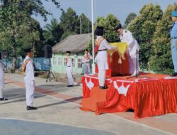 Pemerintah Kecamatan Kota Agung Timur Gelar Upacara Peringati HUT RI Ke 80