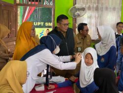 Sekda Machiavelli Pastikan Layanan Kesehatan Gratis Di Sekolah Berjalan Optimal