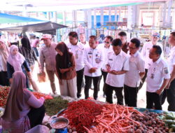 Cegah Inflasi, Pemkab Way Kanan Lakukan Sidak dan Operasi Pasar Murah Beras SPHP