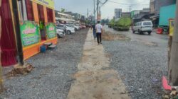 Pembangunan Drainase Pasar Unit II Tuba Diduga Mar’up