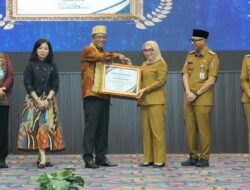 Bupati Way Kanan Hadiri Peresmian Posbakum Desa Dan Kelurahan Se-Lampung, Dekatkan Layanan Hukum Kepada Masyarakat.