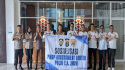 Kabag Binkar Biro SDM Polda Lampung Sosialisasi PNBP Assessment Center Polri di Pemda Way Kanan