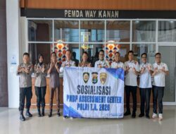 Kabag Binkar Biro SDM Polda Lampung Sosialisasi PNBP Assessment Center Polri di Pemda Way Kanan