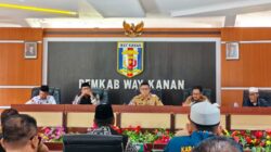 Pemkab Way Kanan terus mematangkan persiapan pelaksanaan kegiatan Istighitsah dan Pengajian Akbar dalam rangka