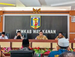 Pemkab Way Kanan terus mematangkan persiapan pelaksanaan kegiatan Istighitsah dan Pengajian Akbar dalam rangka