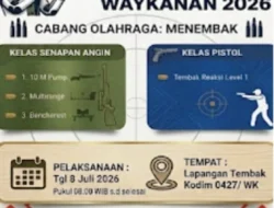 PERBAKIN Way Kanan Siap Gelar PORKAB 2026, Jadi Ajang Cetak Atlet Menembak Berprestasi