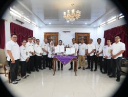 Bupati Ayu Asalasiyah Tandatangani Nota Kesepakatan dengan Kantor Pertanahan