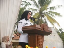 Ketua TP-PKK Provinsi Lampung Kunker ke Kampung Bhakti Negara Kabupaten Way Kanan